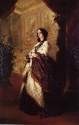 Franz Xaver Winterhalter , Harriet Howard, Duchess of Sutherland china oil painting reproduction